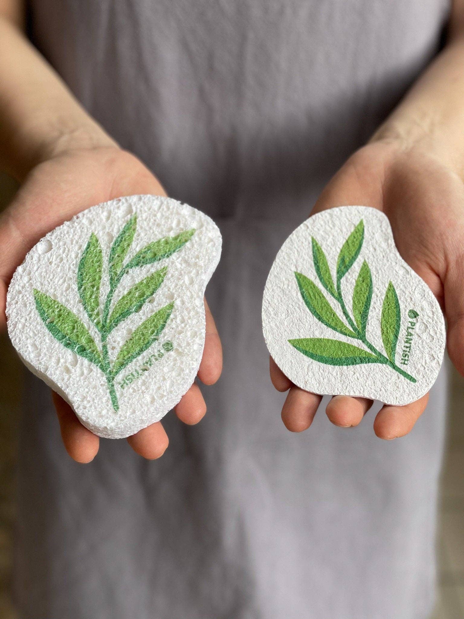 Eucalyptus Pop-up Sponge - 100% Cellulose, Plastic-Free by Plantish