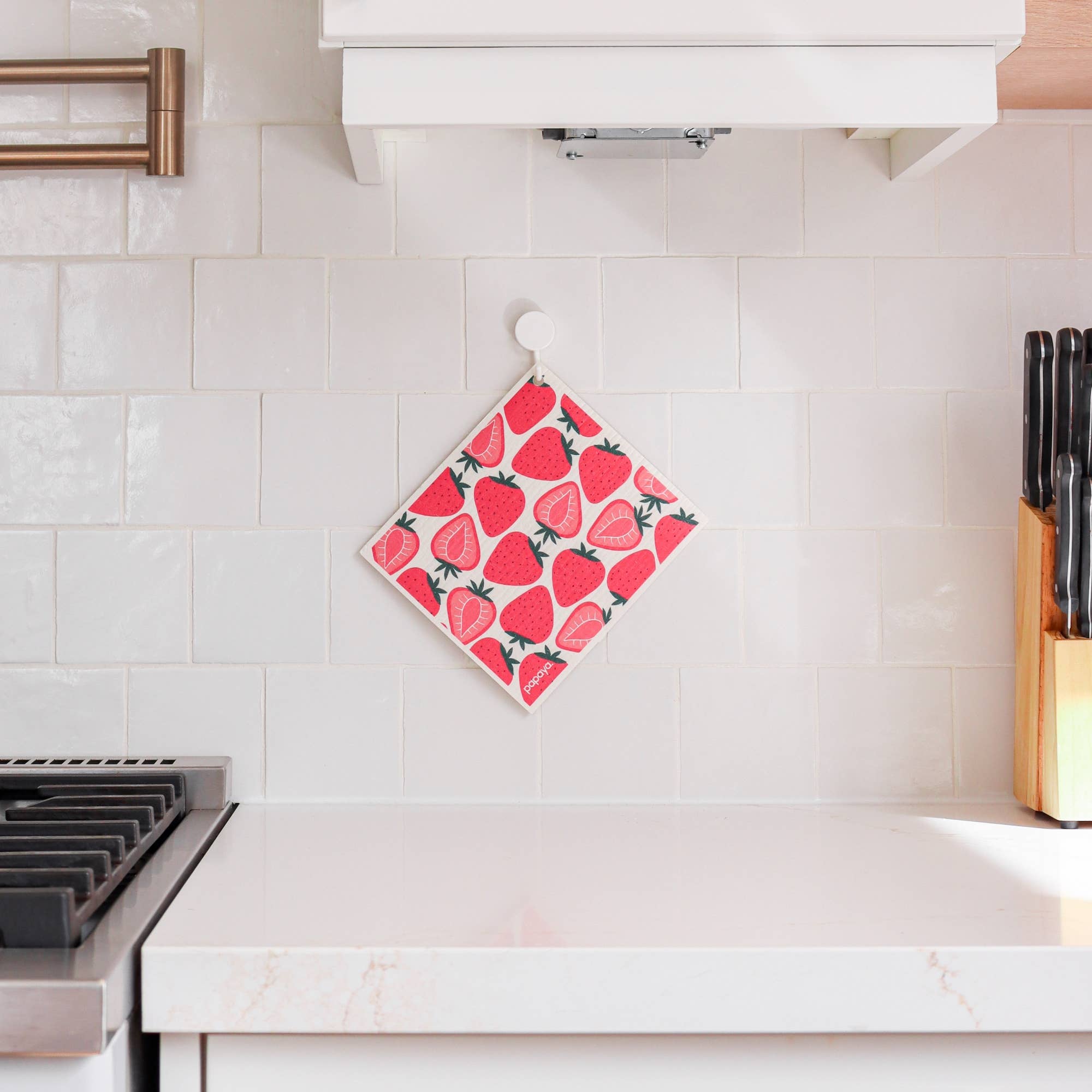 Strawberry Blonde Reusable Paper Towel by Papaya Reusables