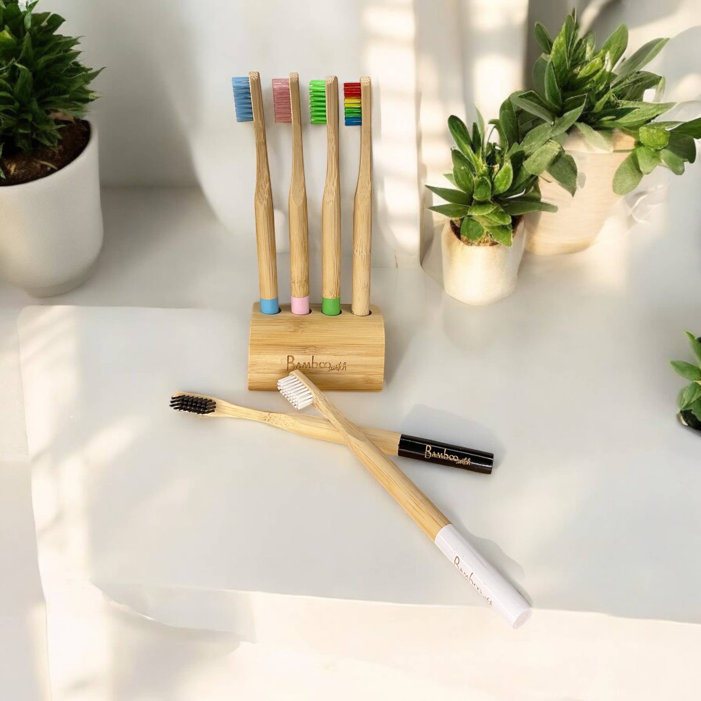 Adult Bamboo Toothbrush by Bamboo Switch