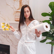 Squeeze the Day Reusable Paper Towel by Papaya Reusables