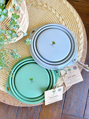 Collapsible Silicone Dog Bowl by Me Mother Earth