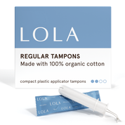 Regular Organic Cotton Tampons, 20 ct by LOLA