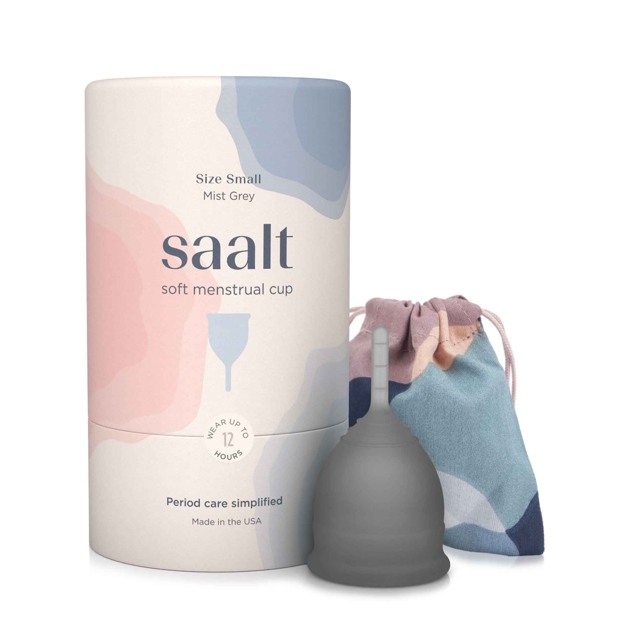 Soft Reusable Menstrual Cup by Saalt