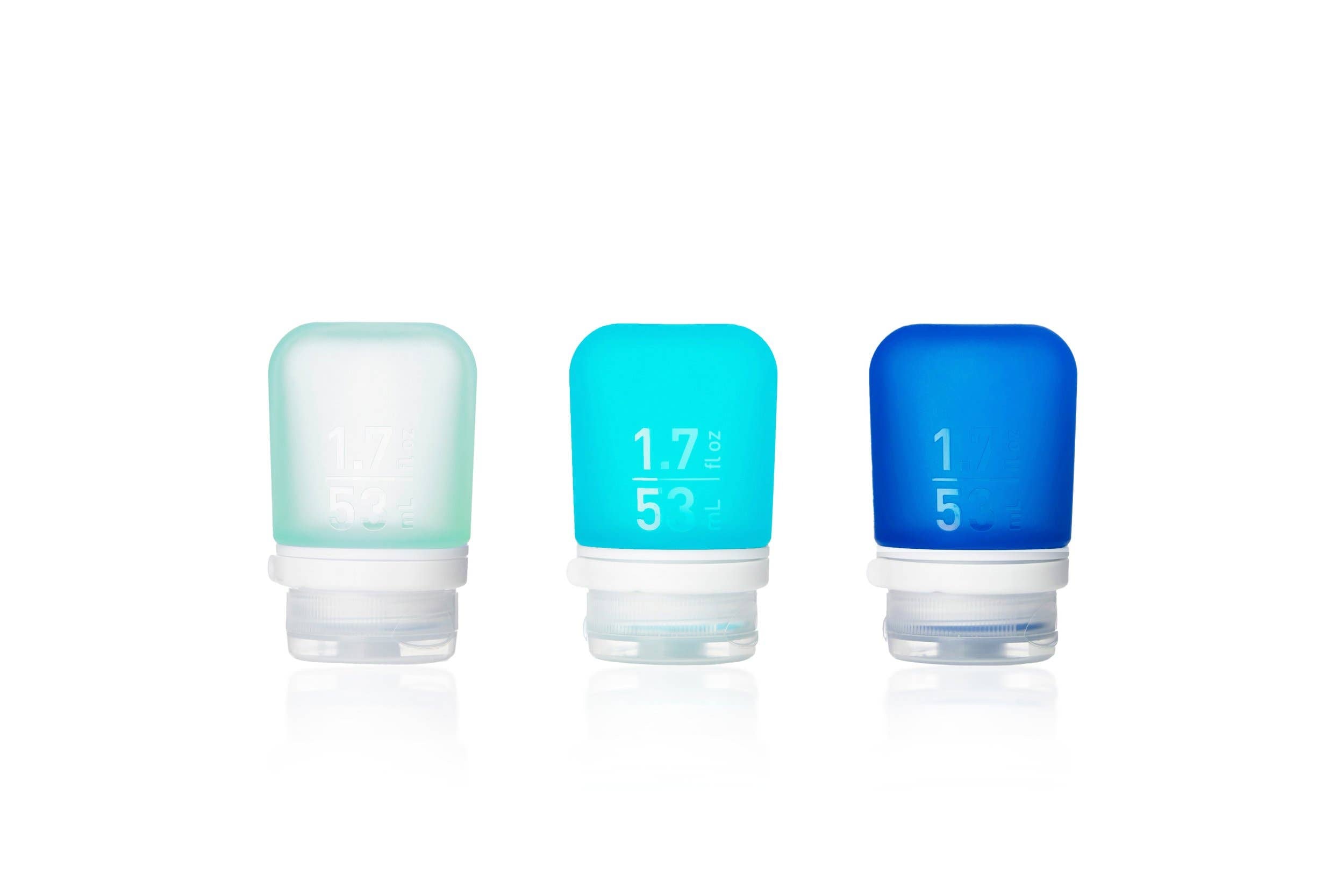 Refillable Silicone GoToob+ : Small, Medium, & Large Sizes
