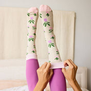 Socks that Support Mental Health (Happy Houseplants) by Conscious Step