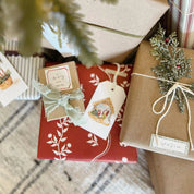 Christmas Gift Tag Label Sticker Sheets by emily lex studio