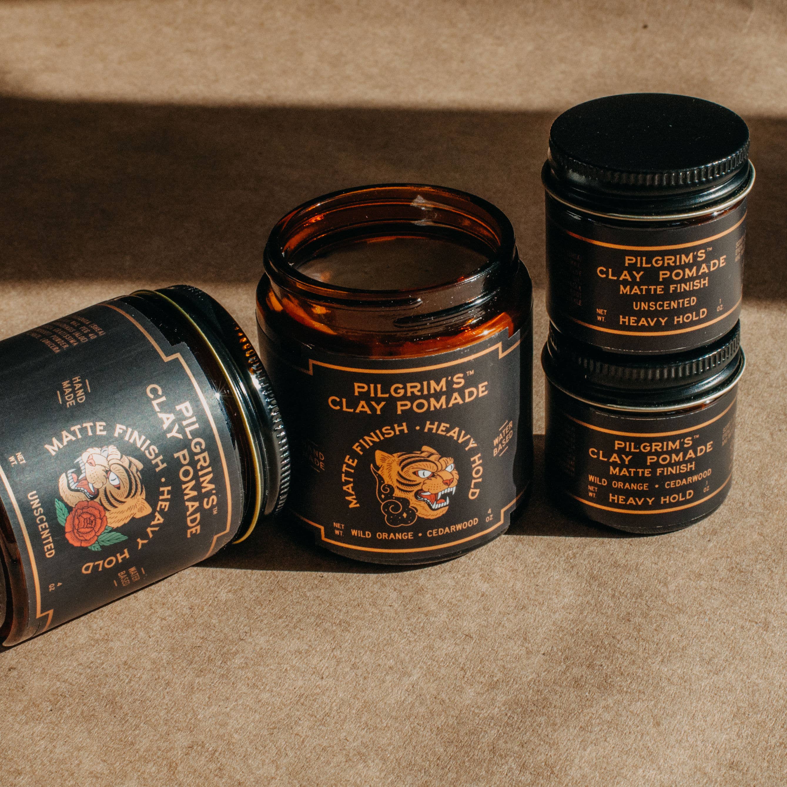 Clay Pomade - Wild Orange + Cedarwood by Brooklyn Grooming
