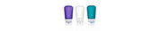 Refillable Silicone GoToob+ : Small, Medium, & Large Sizes