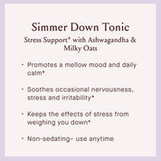 Simmer Down Tonic - Herbal Stress Support w/ Ashwagandha by Urban Moonshine