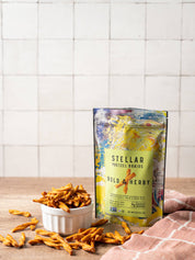 Bold & Herby Pretzel Braids by Stellar Snacks - 5 oz