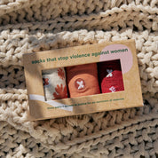 Boxed Set - Socks that Stop Violence Against Women by Conscious Step