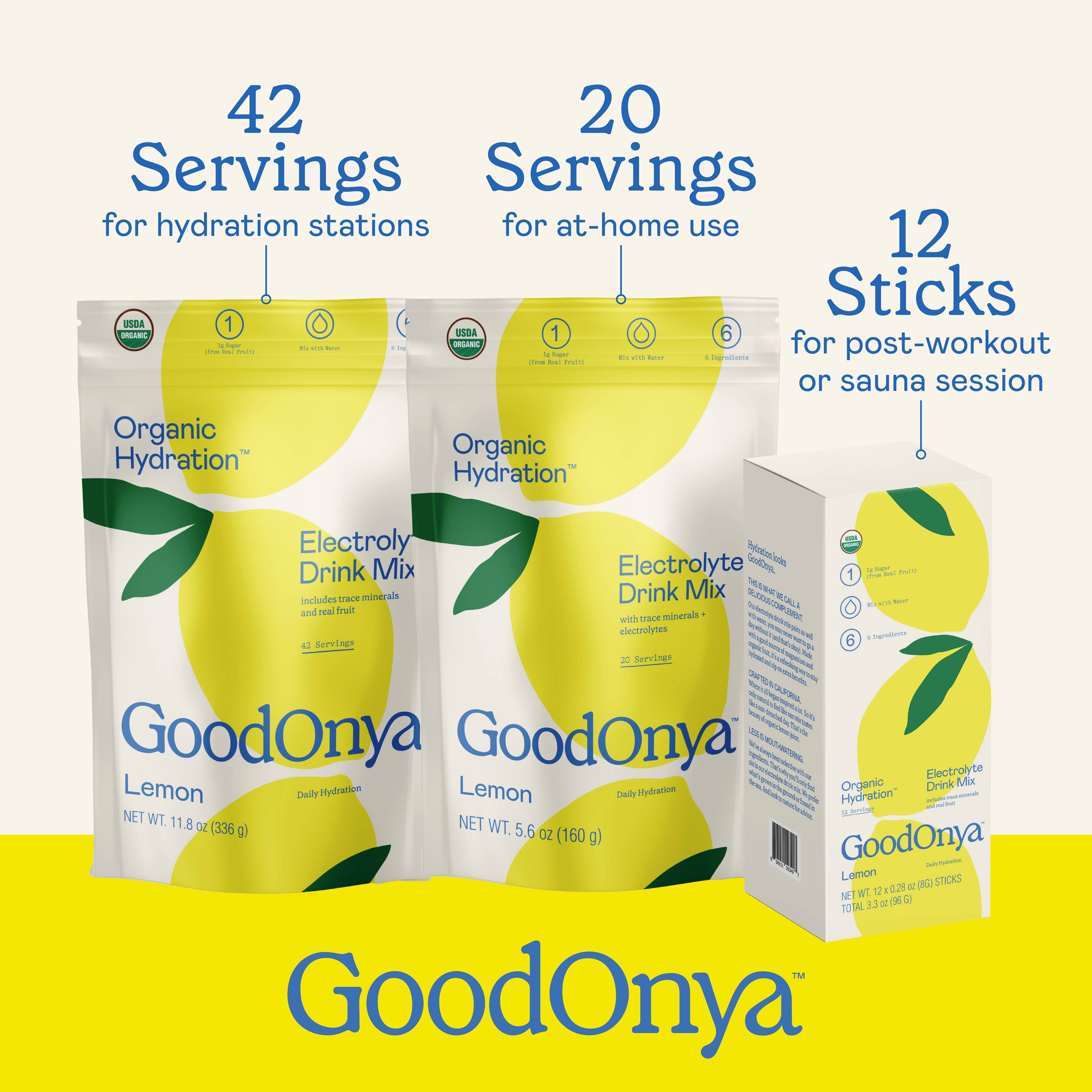 20-Serving Organic Electrolytes by Bag GoodOnya