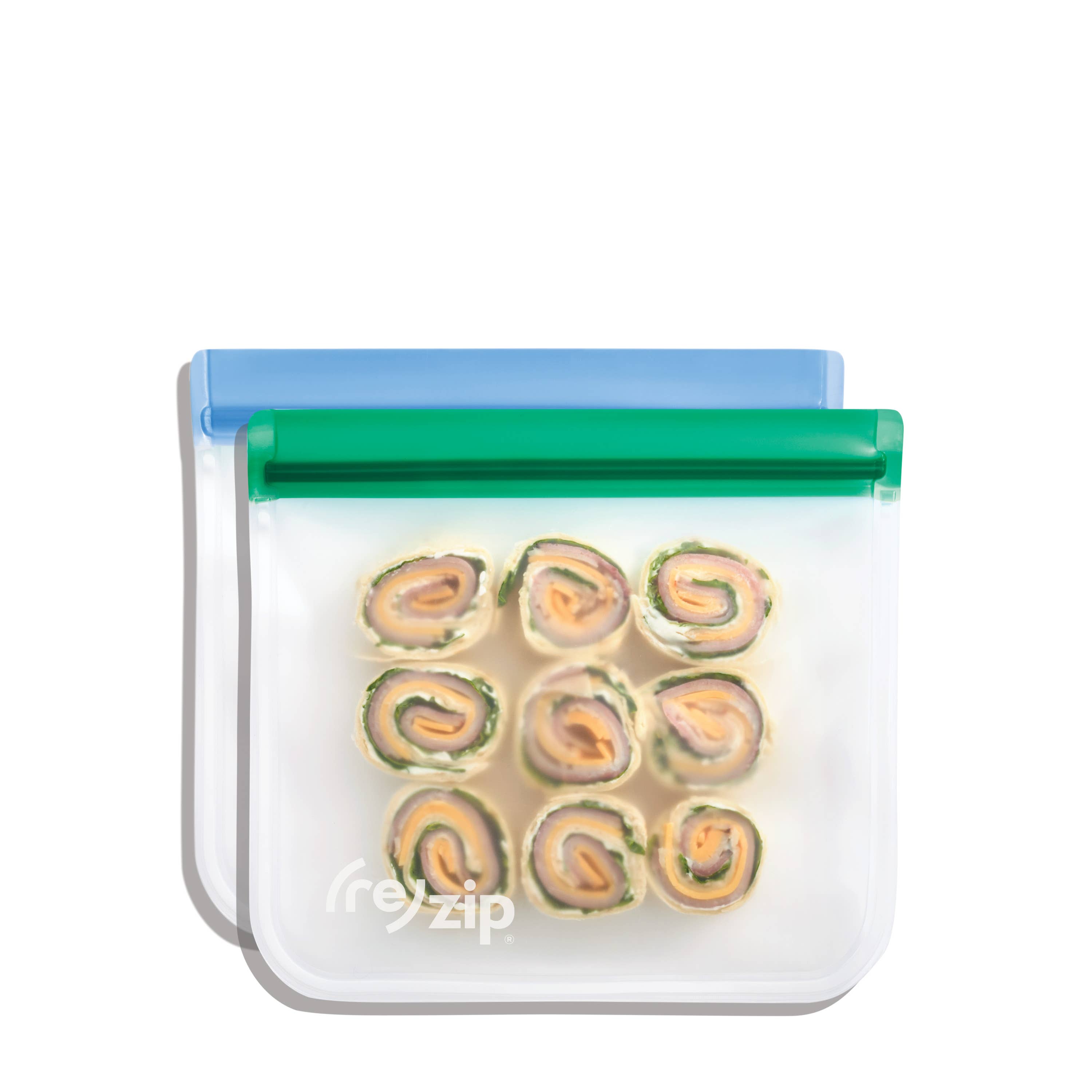 Reusable Flat Sandwich Bags - 2 Pack by Rezip Co.