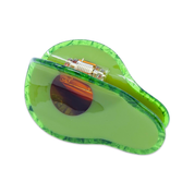 Midi Avocado Hair Claw Clip by Jenny Lemons