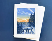 Thinking of You Greeting Card by Nan Onkka Prints