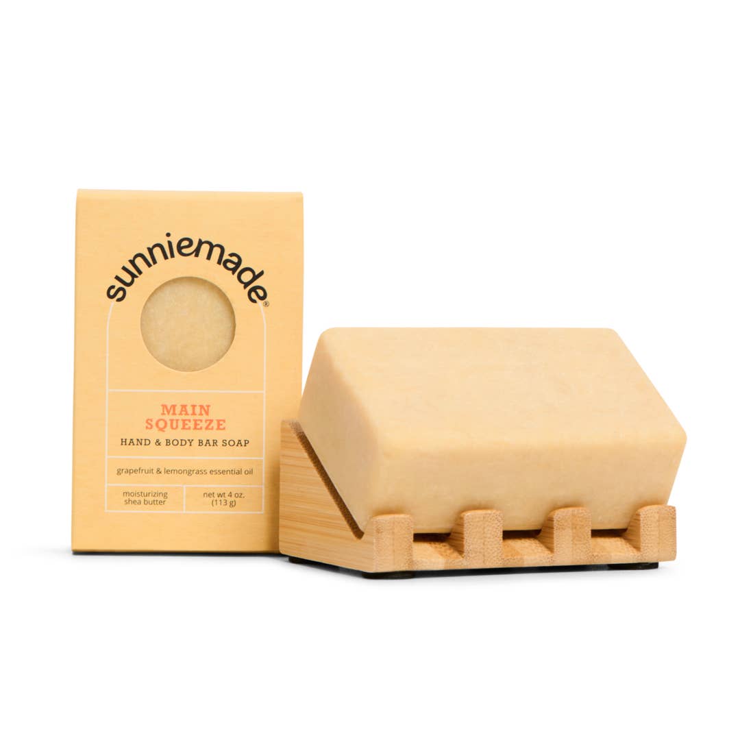 Main Squeeze Moisturizing Hand & Body Bar Soap by Sunniemade