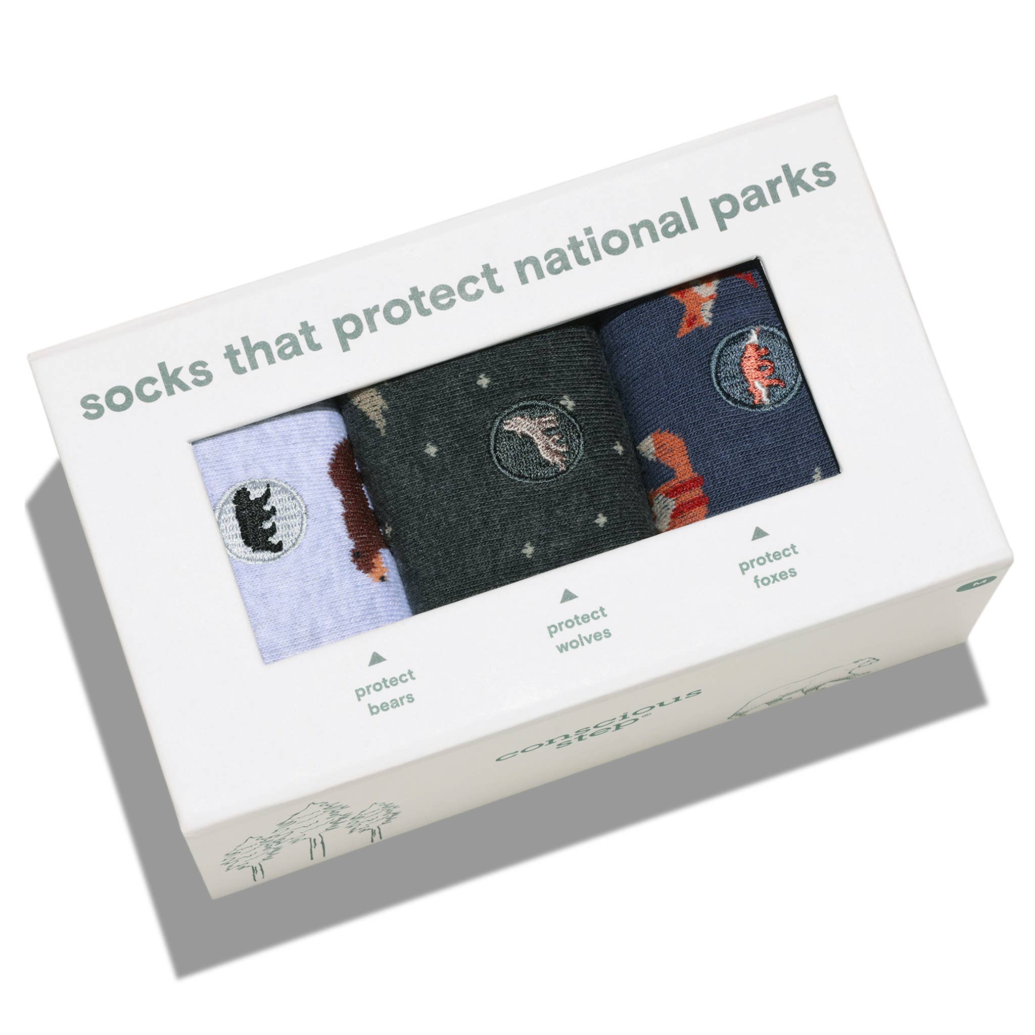 Boxed Set - Socks that Protect National Parks by Conscious Step