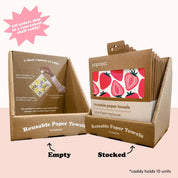 Strawberry Blonde Reusable Paper Towel by Papaya Reusables