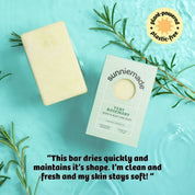 Main Squeeze Moisturizing Hand & Body Bar Soap by Sunniemade