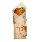 Reusable Beeswax Sandwich Wrap - Honeycomb Print by Bees Wrap