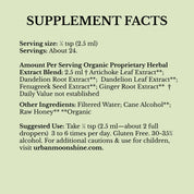 Healthy Liver Digestive Bitters - Liver Support - Detox by Urban Moonshine