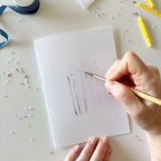 Celebrate Paintable Watercolor Notecard Set by emily lex studio