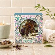 Sunlit Path Bath Bomb in Tea Olive by Sow the Magic
