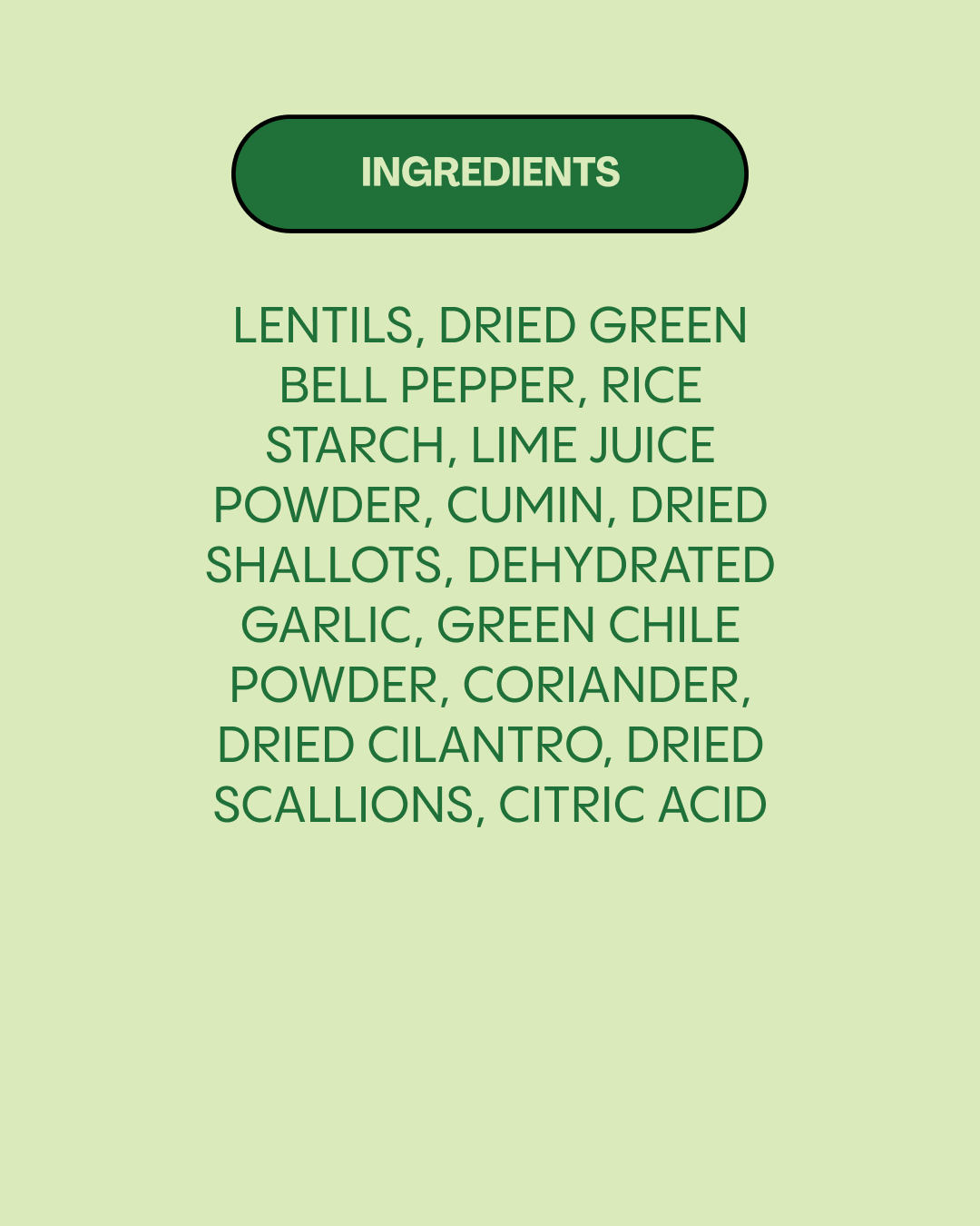 Cilantro Lime Chile (Low Sodium) Instant Lentils by Lentiful