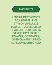 Cilantro Lime Chile (Low Sodium) Instant Lentils by Lentiful