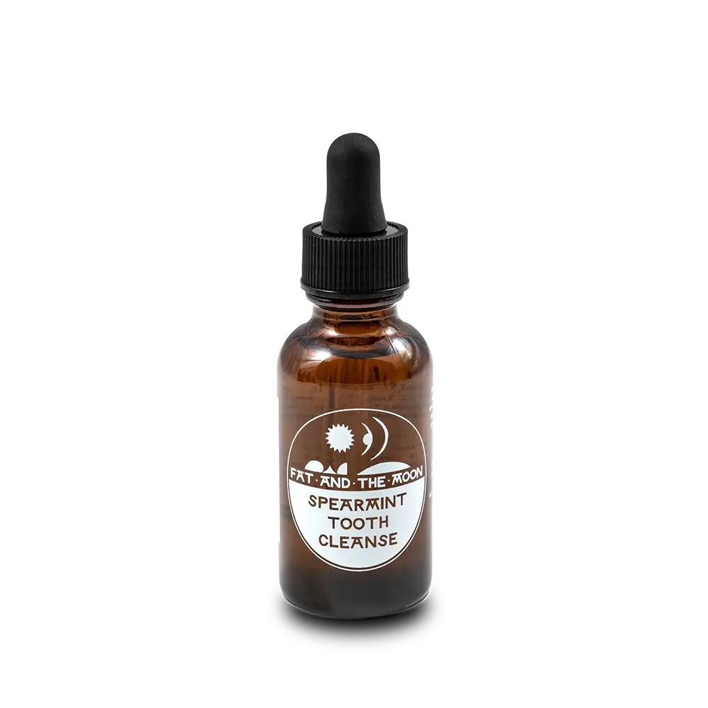 Spearmint Tooth Cleanse by Fat and the Moon
