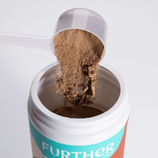 Chocolate + Reishi Mushroom Collagen Peptides Powder by Further Food