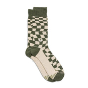 Socks that Support Women's Equality | Groovy Grid by Conscious Step