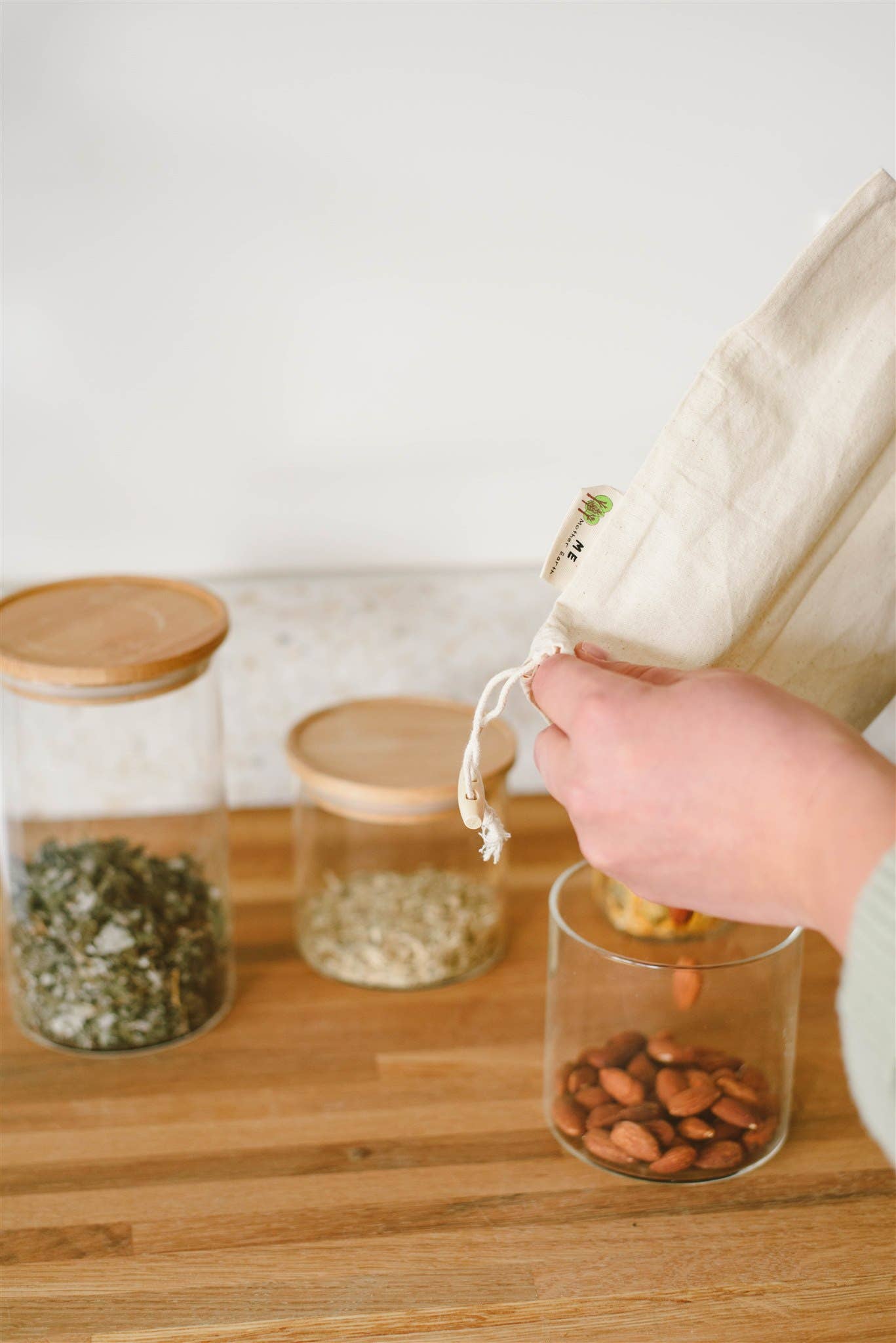Cotton Muslin Bulk Shopping Bags 3-Pack by Me Mother Earth