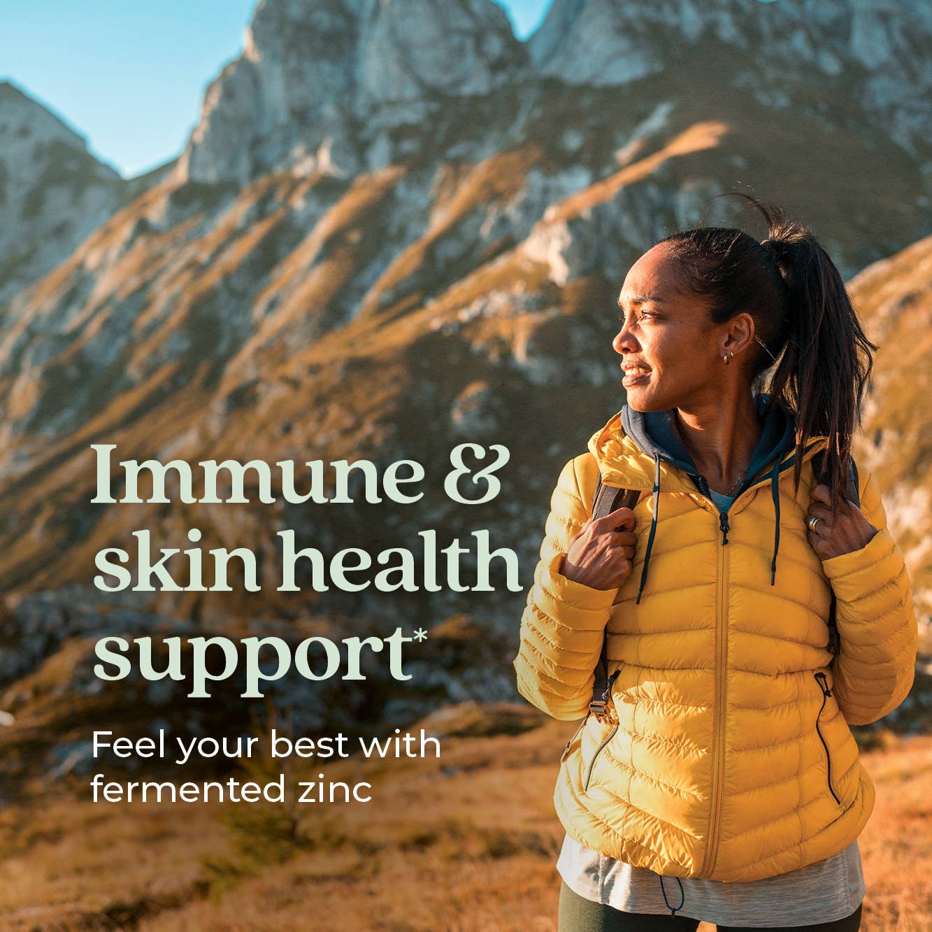 Zinc Complex Supplement for Immune & Skin Health, 30-Count by New Chapter
