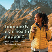 Zinc Complex Supplement for Immune & Skin Health, 30-Count by New Chapter