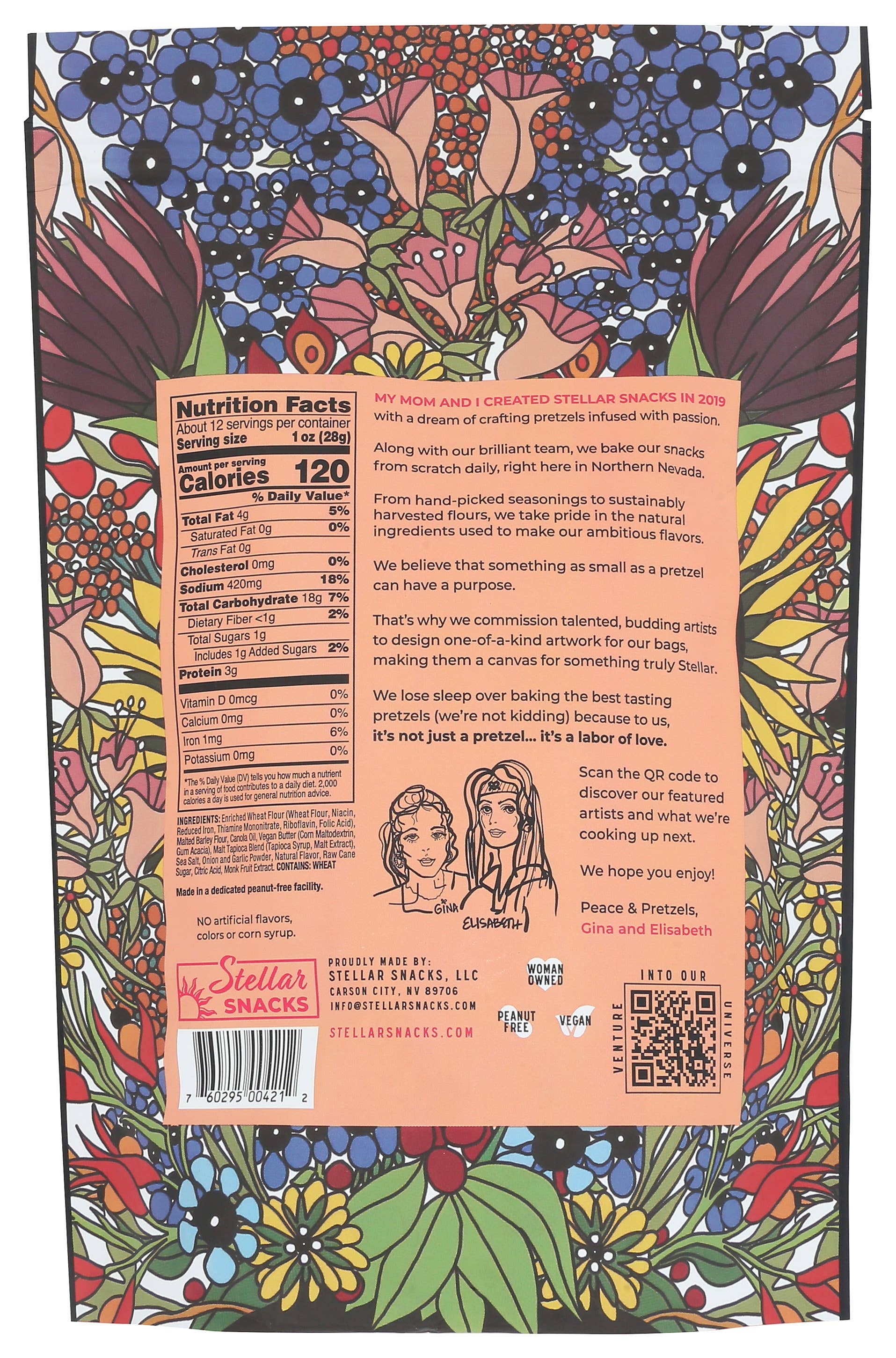 Maui Monk Pretzel Braids by Stellar Snacks - 12 oz