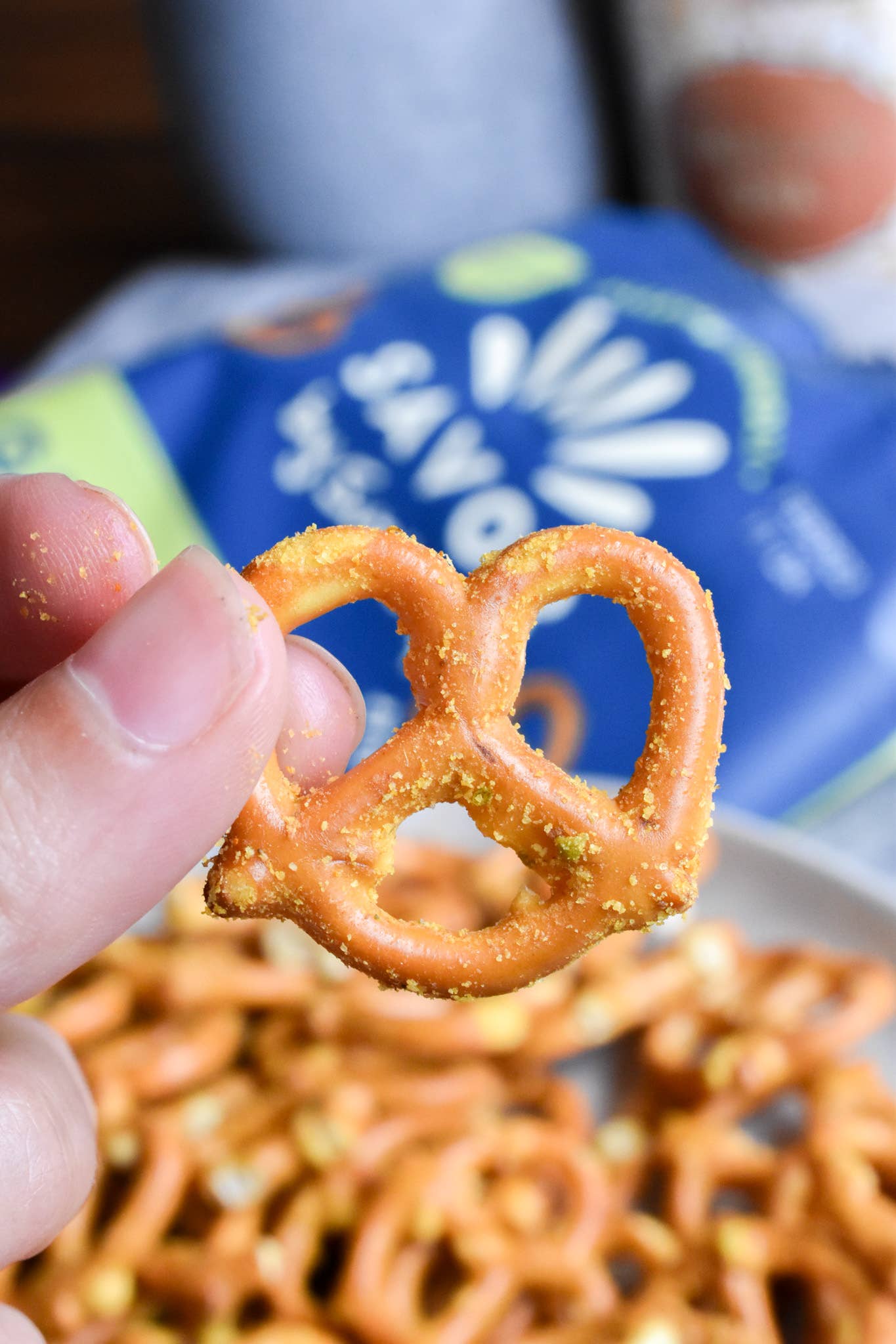 Roasted Garlic & Herb Grain Free Pretzels 1.5 oz by Savor by Suzie