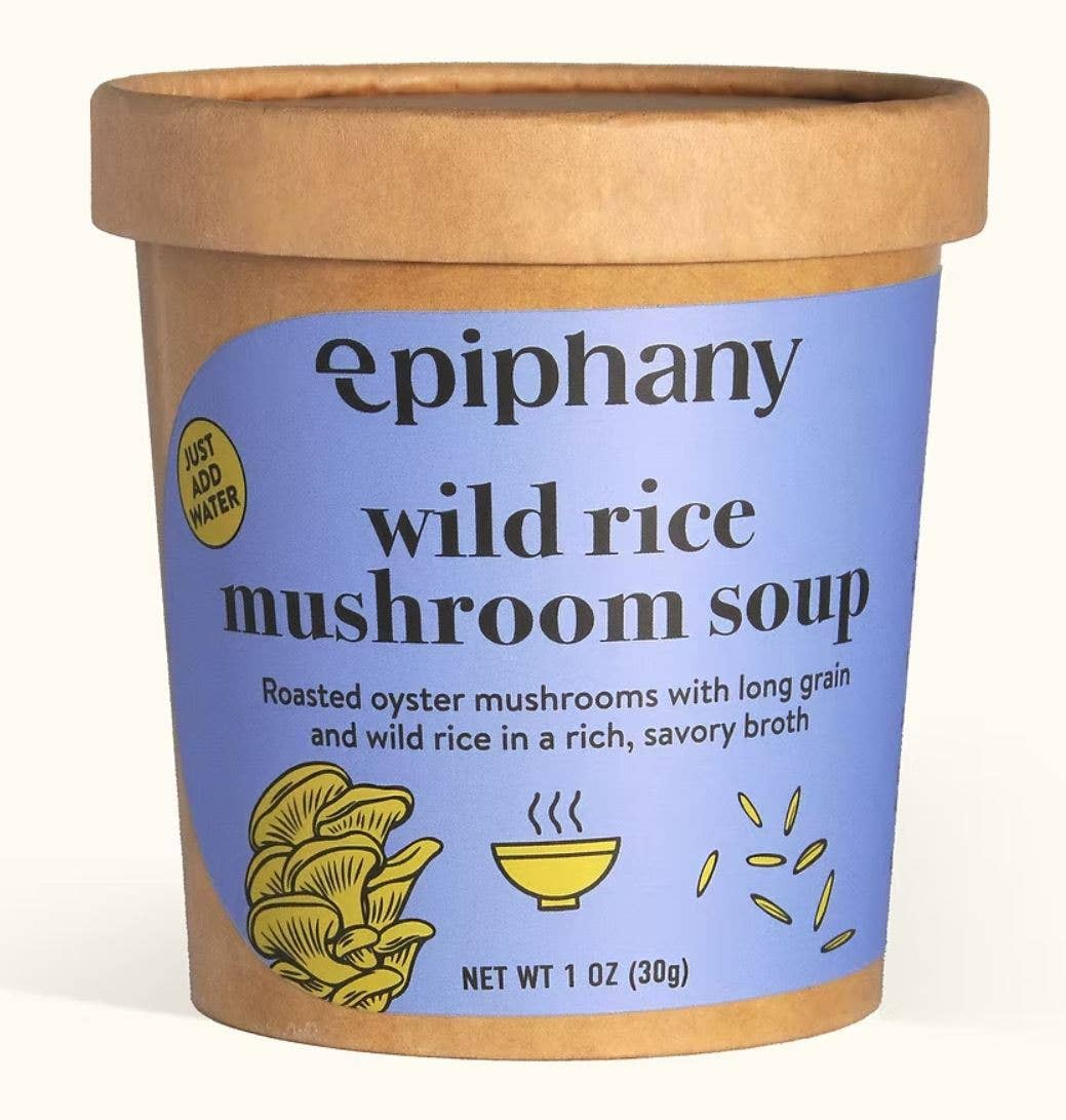 Wild Rice Mushroom Instant Soup Epiphany Mushroom Co.