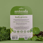 Reusable Leafy Greens Linen Bag by Ambrosia Bag