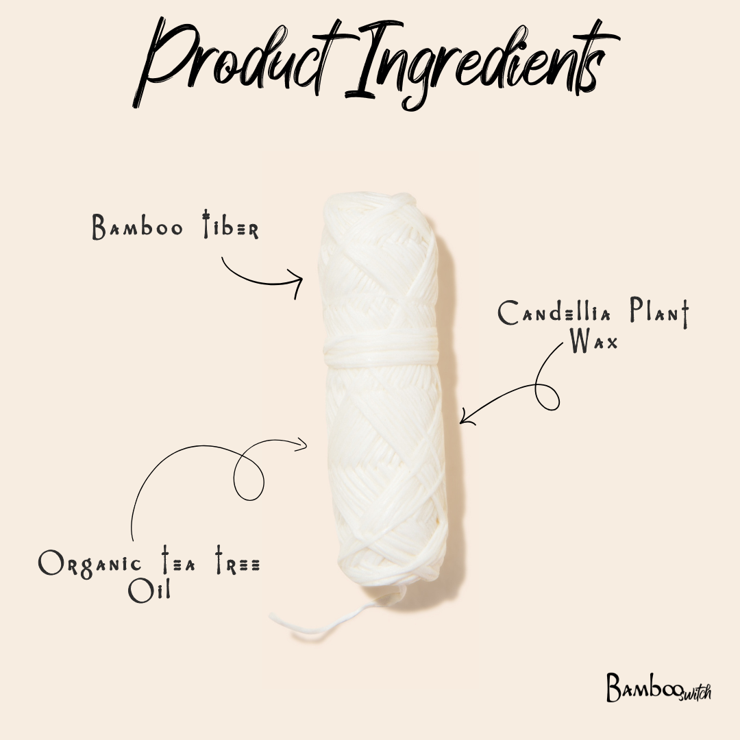 Bamboo Dental Floss by Bamboo Switch