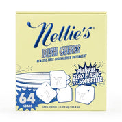 Dish Cubes 64 Load Tin - Plastic-Free Dishwasher Tablets by Nellie's Clean