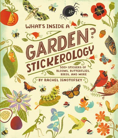 What's Inside a Garden Sticker Book