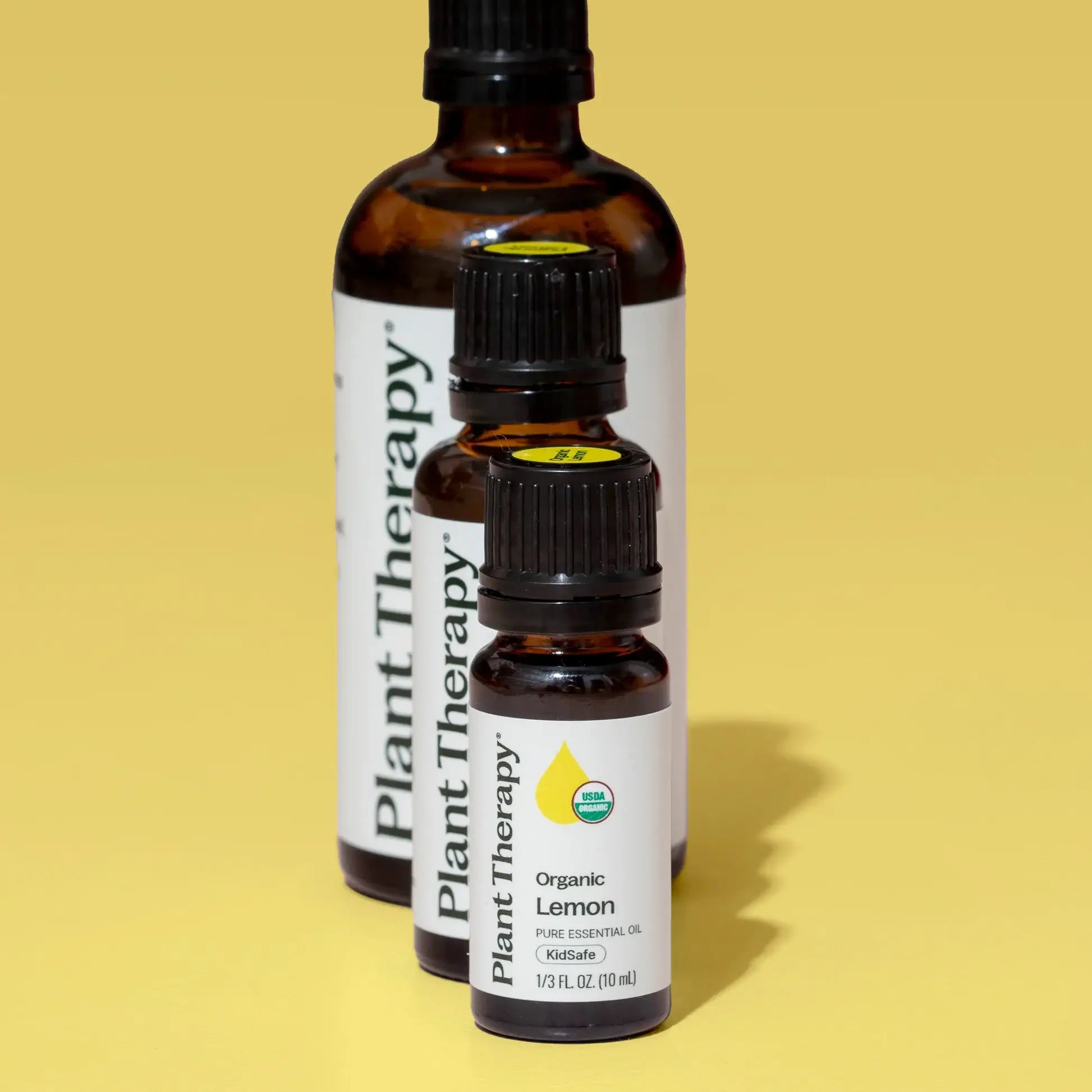 Organic Lemon Essential Oil 10 mL by Plant Therapy