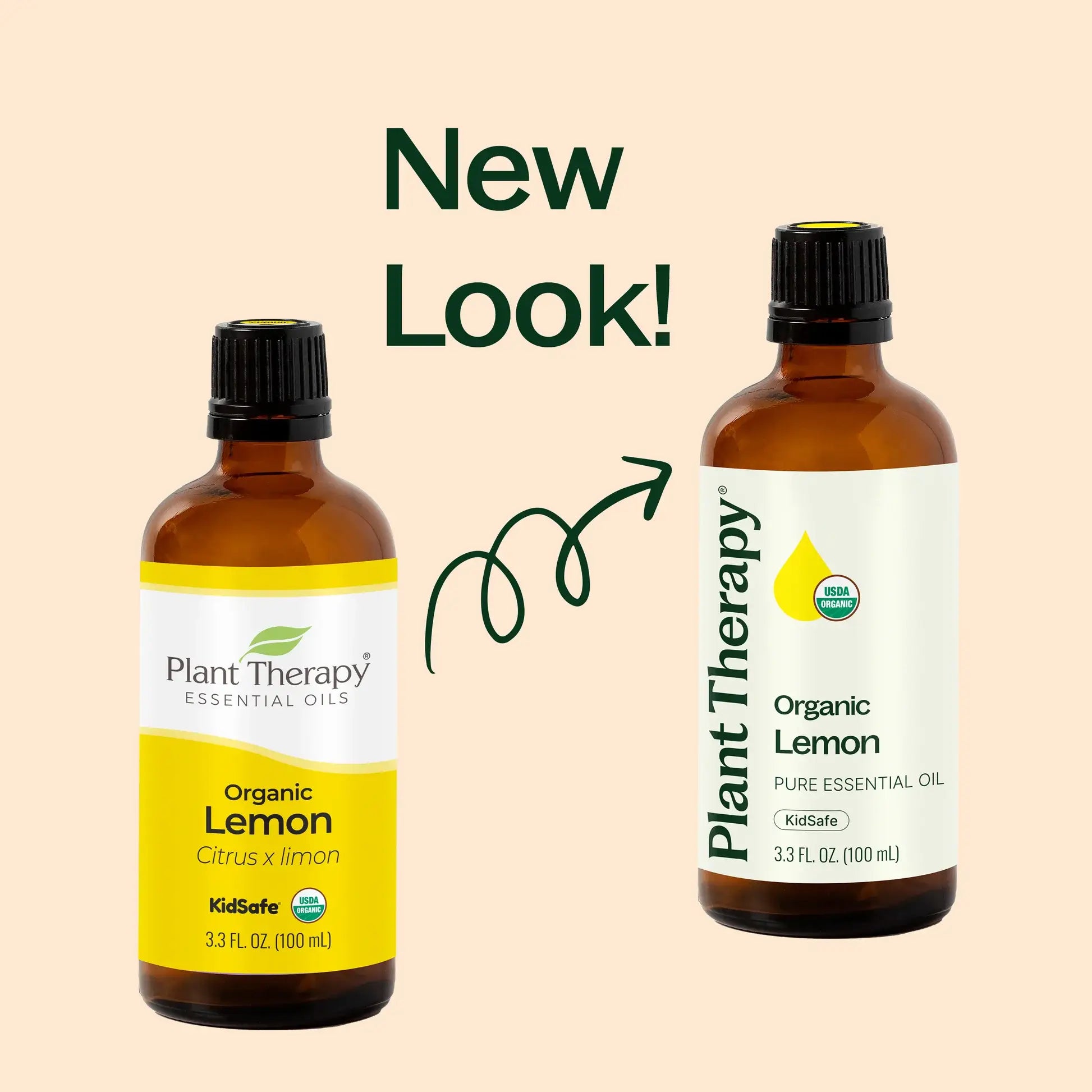 Organic Lemon Essential Oil 10 mL by Plant Therapy
