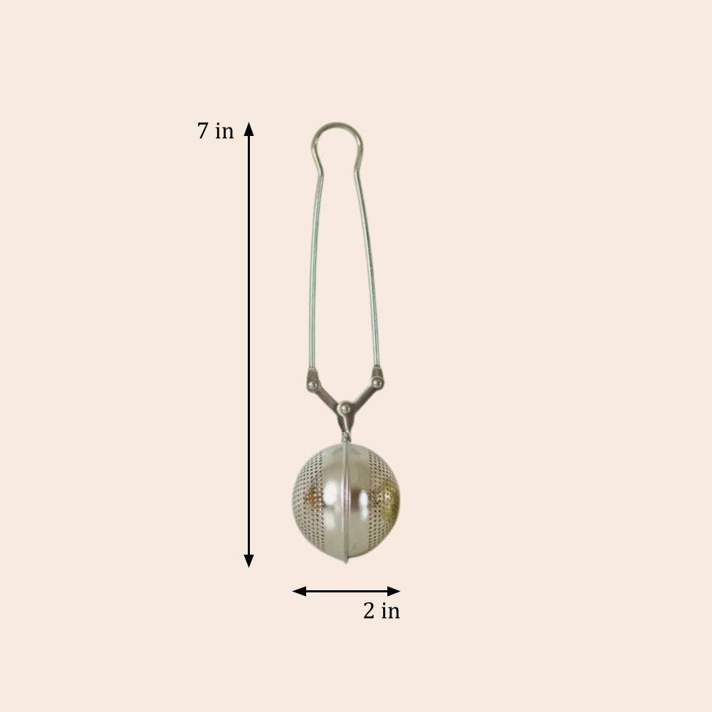 Stainless Steel Tea Strainer by Bamboo Switch