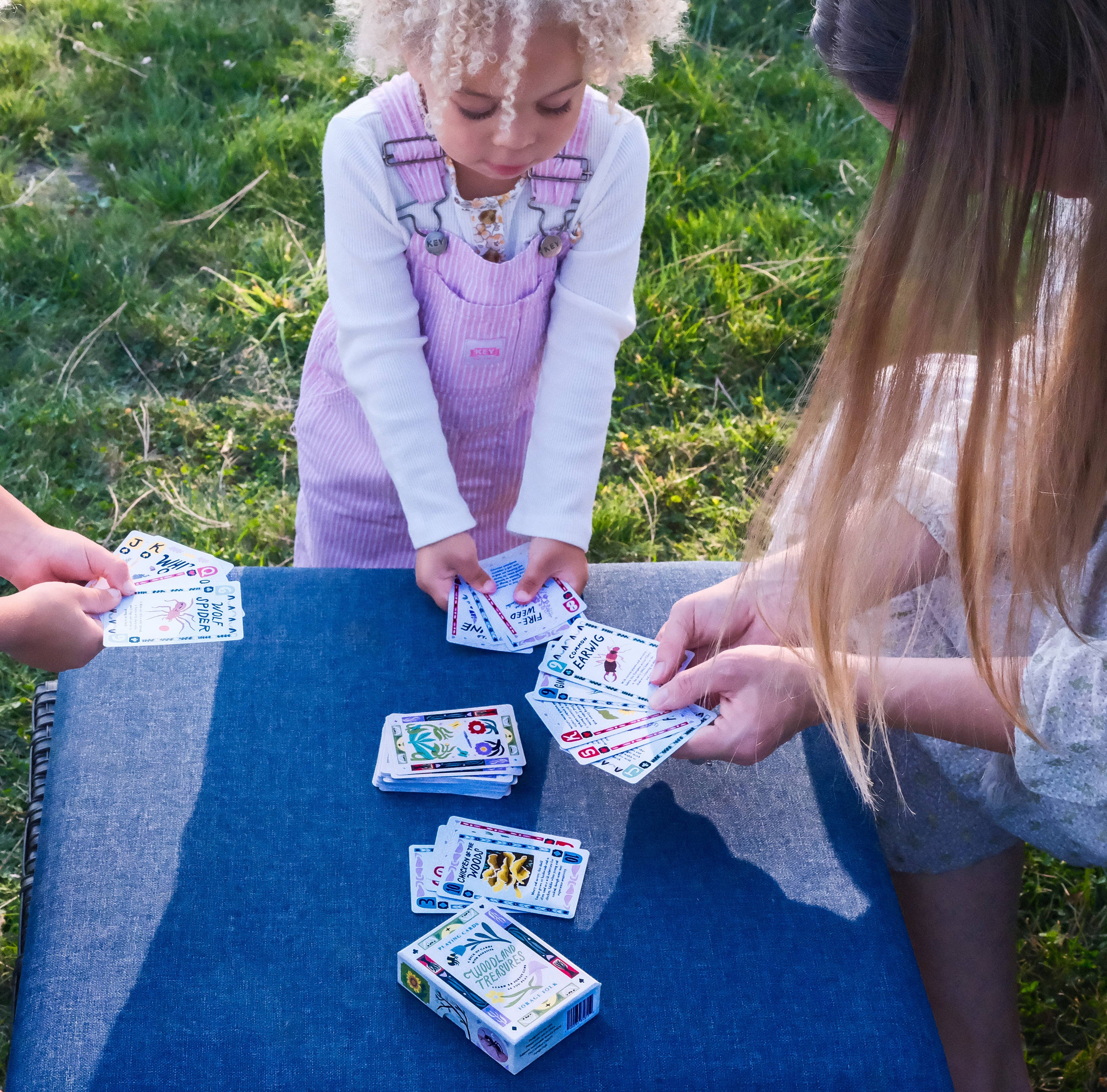 Wild Card Series 3-Deck Playing Card Botanical Gift Set by Forage Folk