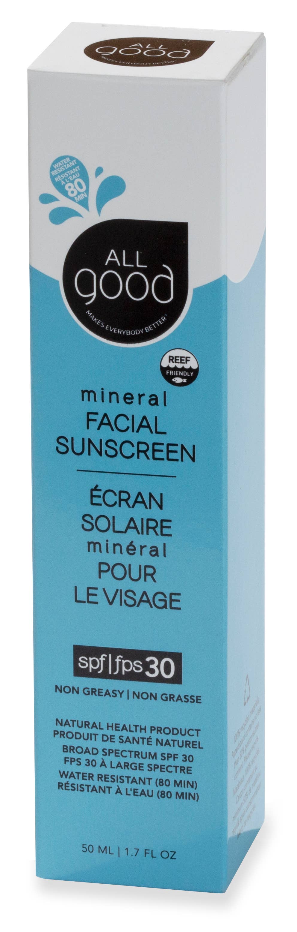 Daily Facial Mineral Sunscreen & Moisturizer SPF 30 by All Good Body Care