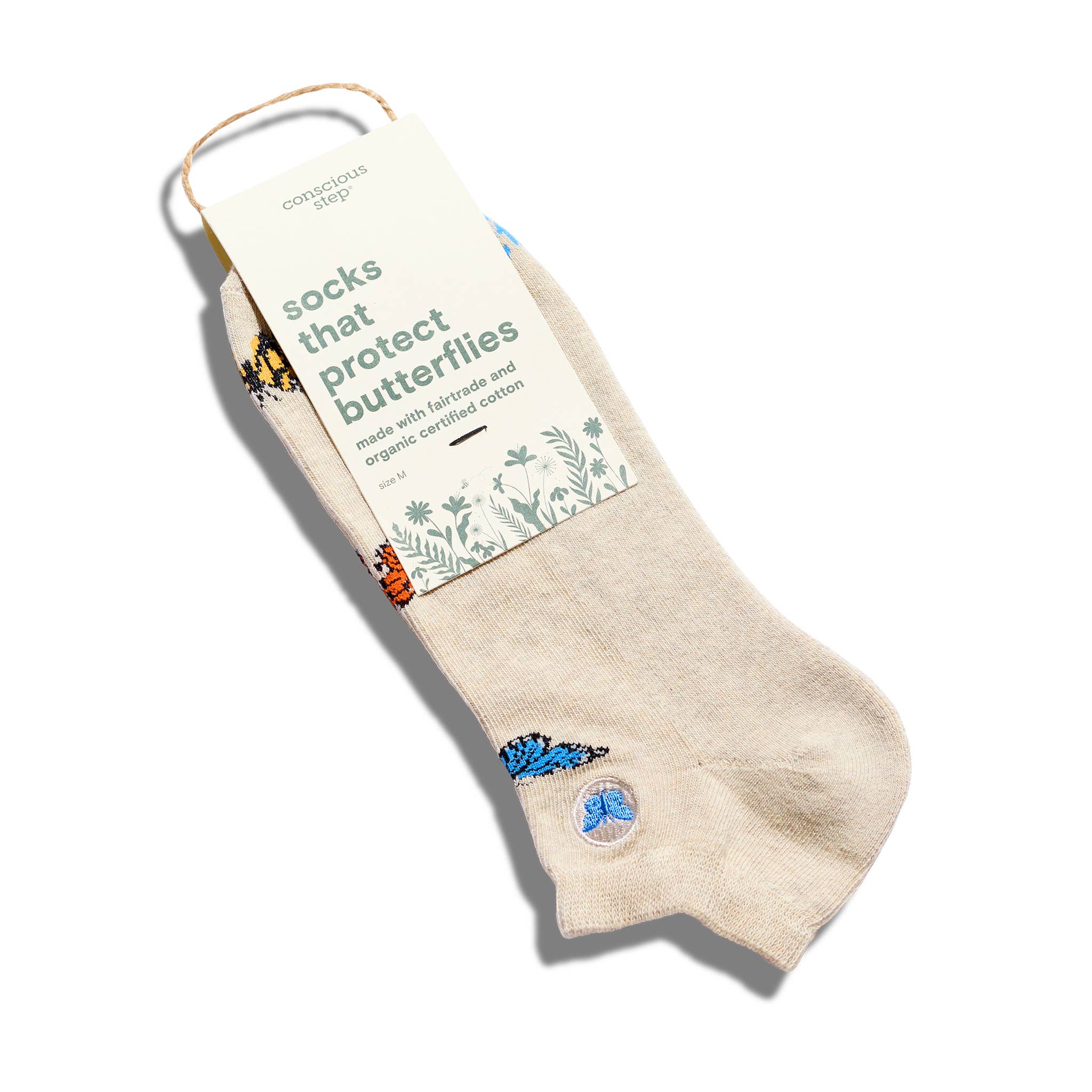 Conscious Step - Ankle Socks that Protect Butterflies | Gifts for Gardeners