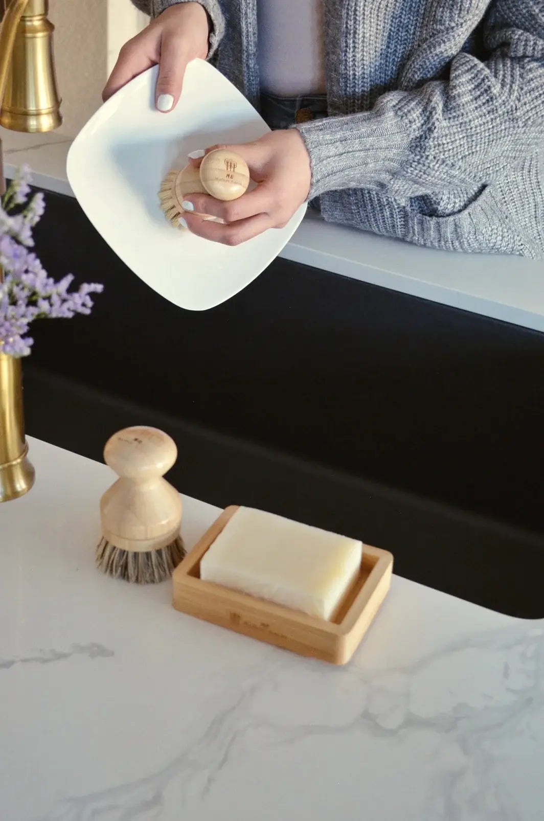 Zero Waste Dish Soap Bar by Me Mother Earth
