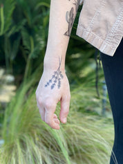 Lavender Twigs Temporary Tattoo by NatureTats